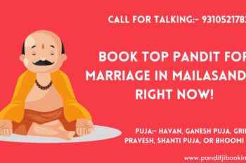 Pandit For Marriage Mailasandra